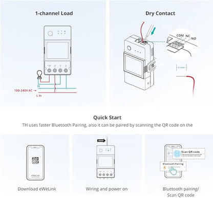 Smilewolf TH Elite 16A/20A WiFi Smart Switch Temperature and Humidity - Image 9