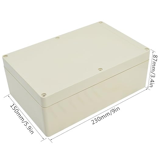 LeMotech Waterproof Dustproof IP65 ABS Plastic Junction Box Universal Electric - Image 2