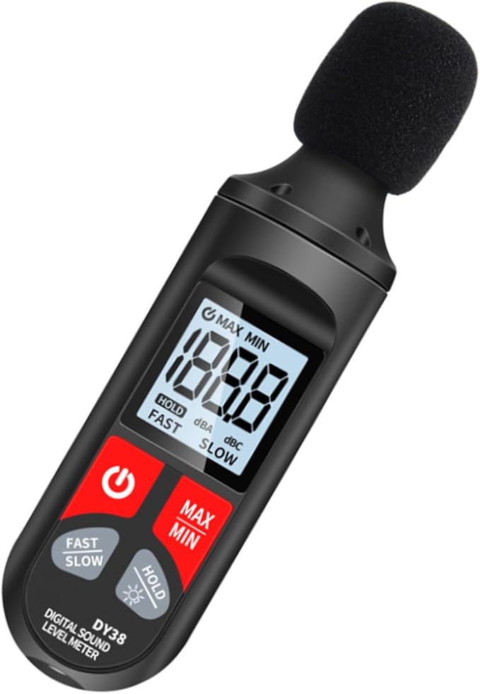 High Precisions Sound Leveling Meter Decibel Noise Tester Digital Noise Meter by Unknown