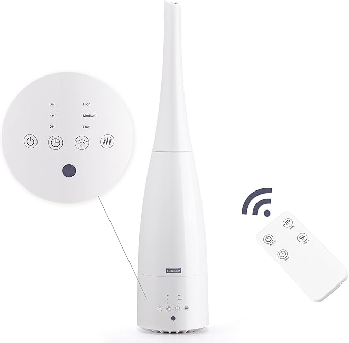 Warm and Cool Mist Humidifier for Home/Bedroom by Elecameier