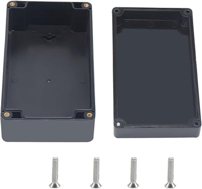 Outdoor Waterproof Junction Box IP67 Project Box ABS Black Electrical Boxes by Otdorpatio