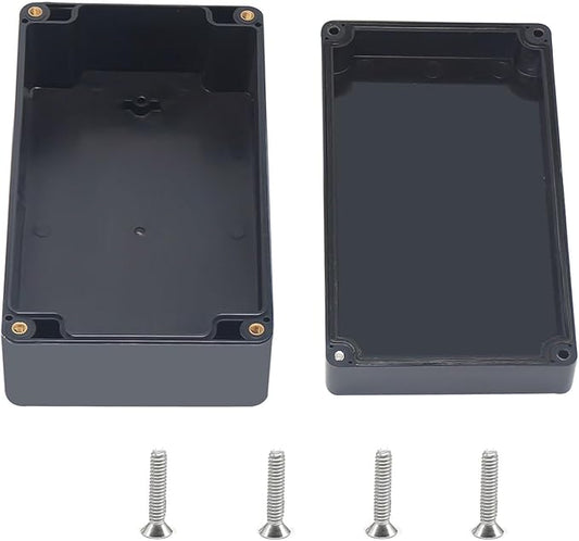 Outdoor Waterproof Junction Box IP67 Project Box ABS Black Electrical Boxes by Otdorpatio