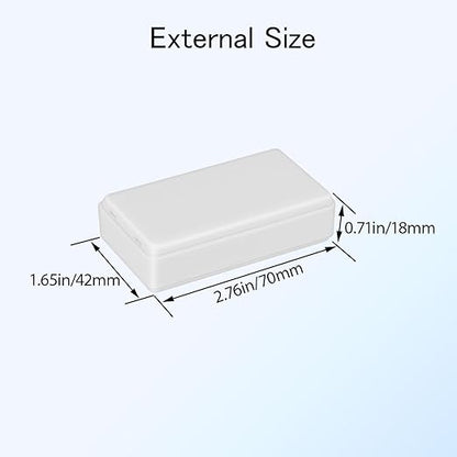 Project Box 8 Pieces Electrical Box Small Junction Box ABS Plastic Enclosure - Image 3