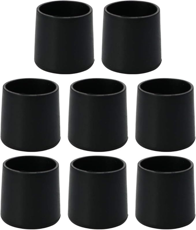 uxcell PVC Leg Cap Tip Cup Feet Cover 20mm 0.79" Inner Dia 8pcs Floor Protector by uxcell
