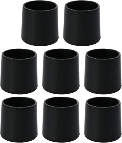 uxcell PVC Leg Cap Tip Cup Feet Cover 20mm 0.79" Inner Dia 8pcs Floor Protector by uxcell