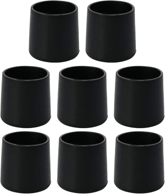 uxcell PVC Leg Cap Tip Cup Feet Cover 20mm 0.79" Inner Dia 8pcs Floor Protector by uxcell