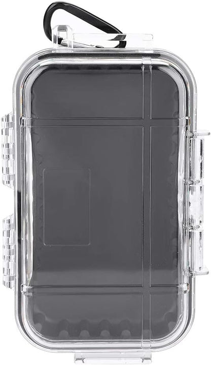 Small Waterproof Storage Case, Outdoor Survival Waterproof Dry Box Protective by Tiiyee