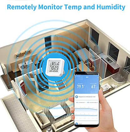 Smart WiFi Temperature Humidity Monitor: TUYA Wireless Temperature Humidity - Image 5