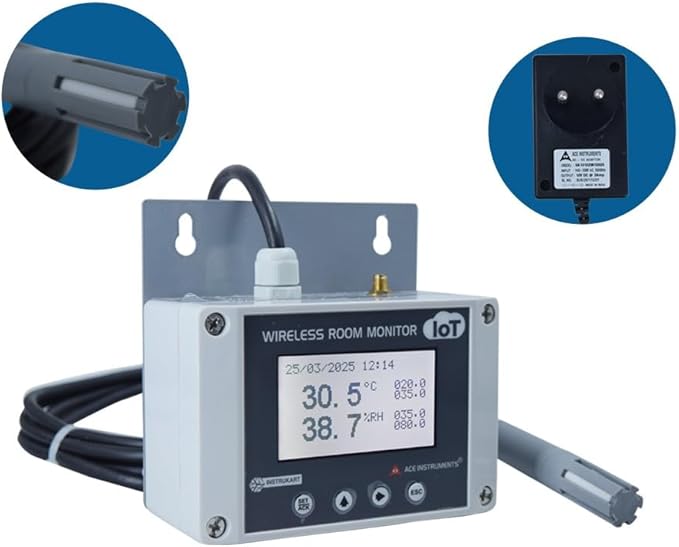 Server Room Temperature and Humidity Monitor curometer - Image 5
