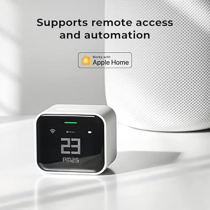 Qingping Air Monitor Lite, Apple HomeKit Compatible Wi-Fi Indoor Air Quality - Image 3
