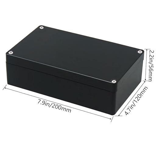 Junction Box, Zulkit Project Box IP65 Waterproof Outdoor Box ABS Plastic - Image 2