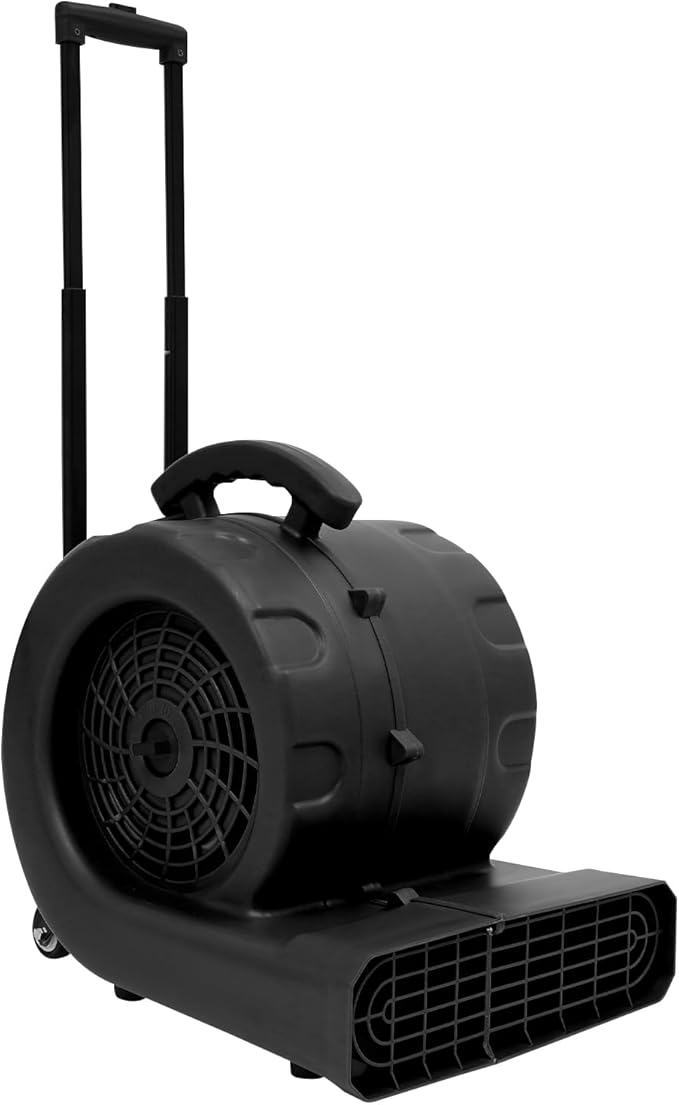 Commercial Floor Blower Dryer 750W, 3-Speed & 3-Angle Adjustable Air Mover by Unknown