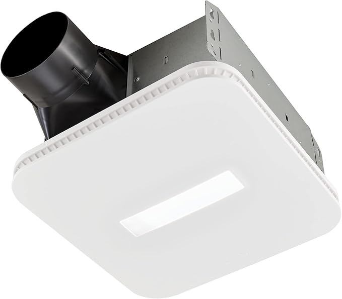 Broan-NuTone AER80CCTK CleanCover Bath Fan, 80 CFM, 0.7 Sone, by Broan-NuTone