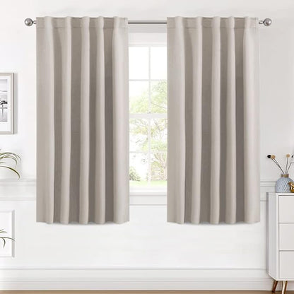 H.VERSAILTEX Blackout Curtains Thermal Insulated Window Treatment Panels Room by HVERSAILTEX
