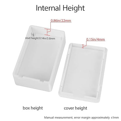 LeMotech Project Box 5 Pieces ABS Plastic Electrical Project Case Small - Image 4
