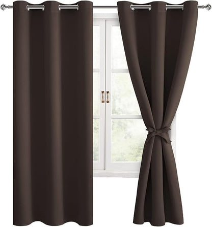 Hiasan Blackout Curtains for Bedroom and Living Room, Thermal Insulated by Hiasan