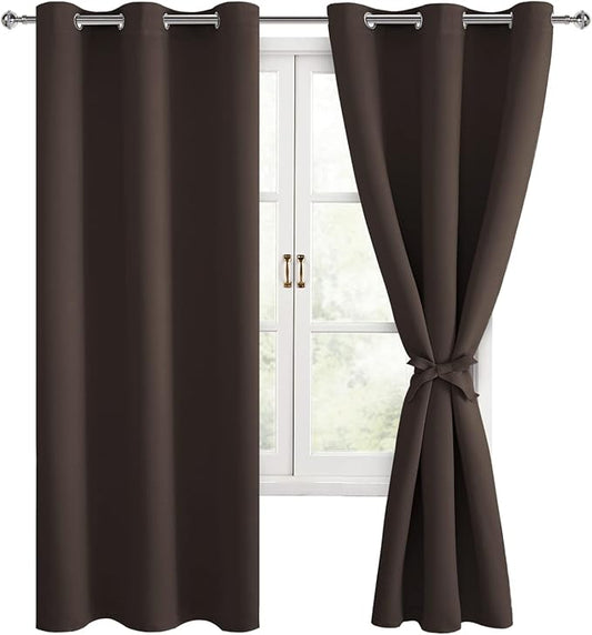 Hiasan Blackout Curtains for Bedroom and Living Room, Thermal Insulated by Hiasan