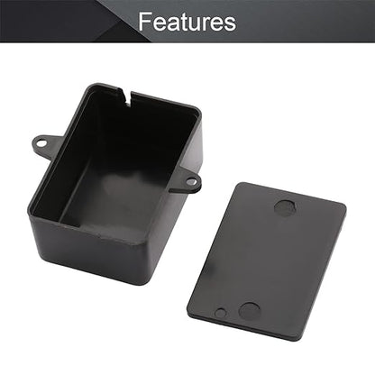 Fielect 9Pcs Dustproof Electronic Junction Box Plastic Enclosure Project Box - Image 3