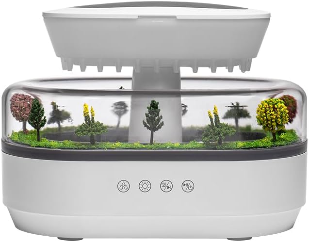 Upgrade Raindrop Humidifier Essential Oil Diffuser - Image 6
