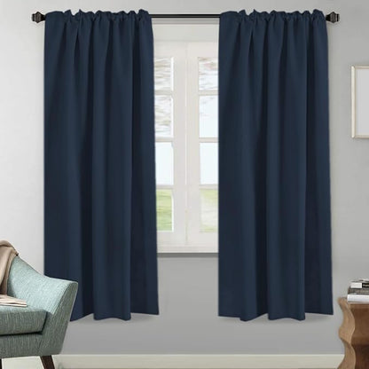 H.VERSAILTEX Blackout Curtains Thermal Insulated Window Treatment Panels Room - Image 2