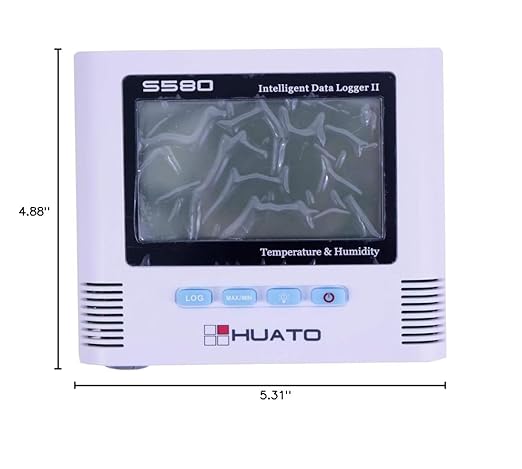 S580-EX Temperature and Humidity Data Logger Resolution 0.1C / 0.1% RH - Image 10
