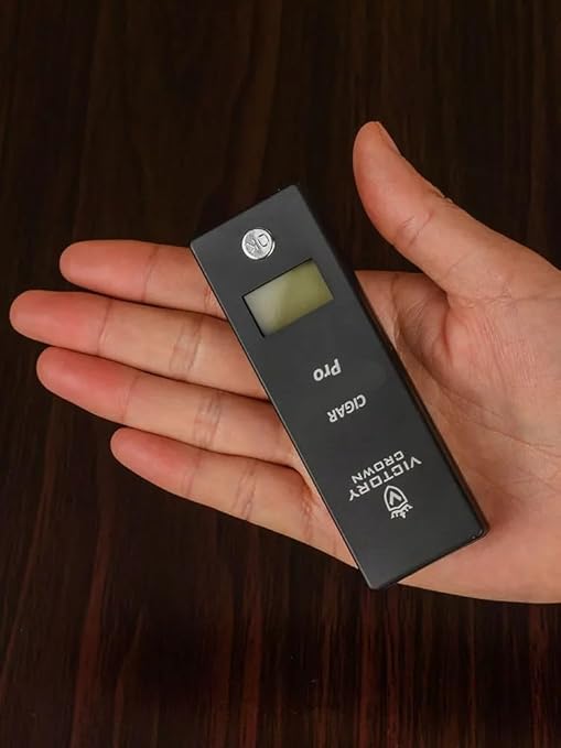 Digital Cigar Humidity Meter Portable Electric Moisture Guage Tester Reader - Image 3
