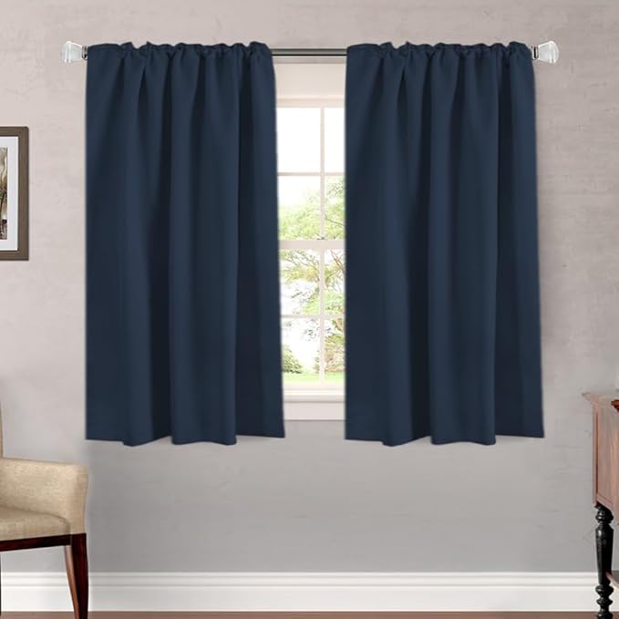 H.VERSAILTEX Blackout Curtains Thermal Insulated Window Treatment Panels Room - Image 2