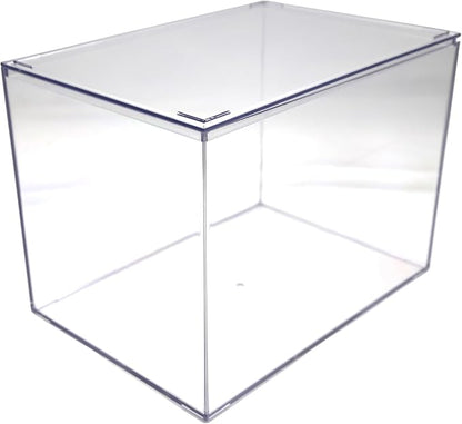 4 Clear Acrylic Boxes with Lid, 12.5"L x 8.5"W x 8.5"H, Made in USA, Diorama by GaryPlasticPackaging