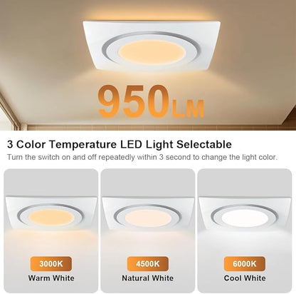 88CFM 1.0 Sone Bathroom Exhaust Fan - Image 2