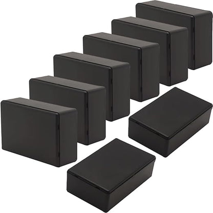 Zulkit 8Pcs Project Boxes ABS Plastic Electrical Project Case Power Junction by Zulkit