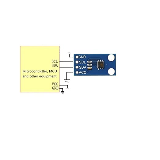 2Pcs HDC1080 High-Precision Temperature and Humidity Sensor Board Module - Image 5