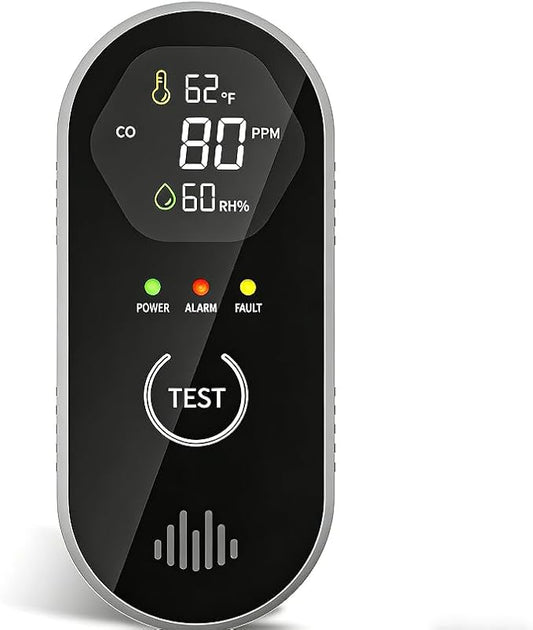 3-in-1 Carbon Monoxide Detector Plug-in by COCHYSCELA