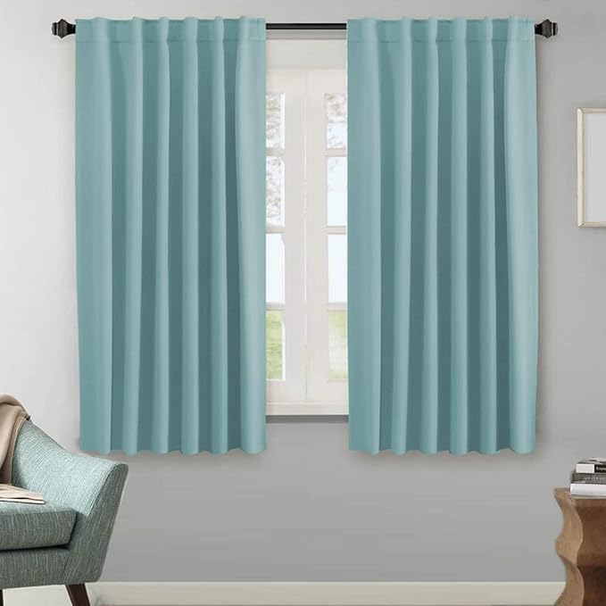 H.VERSAILTEX Blackout Curtains Thermal Insulated Window Treatment Panels Room by HVERSAILTEX