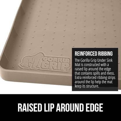 GORILLA GRIP Waterproof Silicone Under Sink Mat - Image 5