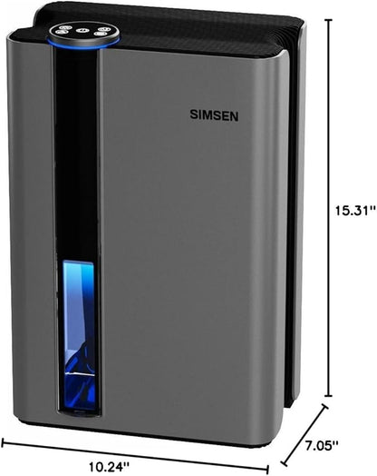 SIMSEN 95oz Dehumidifiers for Home, 800 sq ft Dehumidifier Reusable Filter - Image 2