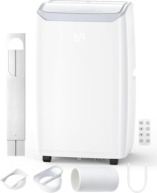12, 000 BTU Portable AC Units for Rooms, 3-In-1 Portable Air Conditioner Up to by Unknown