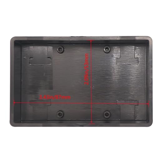 Zulkit 8Pcs Project Boxes ABS Plastic Electrical Project Case Power Junction - Image 5