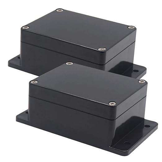 Zulkit Junction Box ABS Plastic Dustproof Waterproof IP65 Universal Electrical by Zulkit