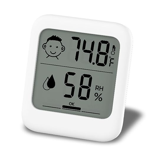Digital Thermometer and Hygrometer by HATUSOKU