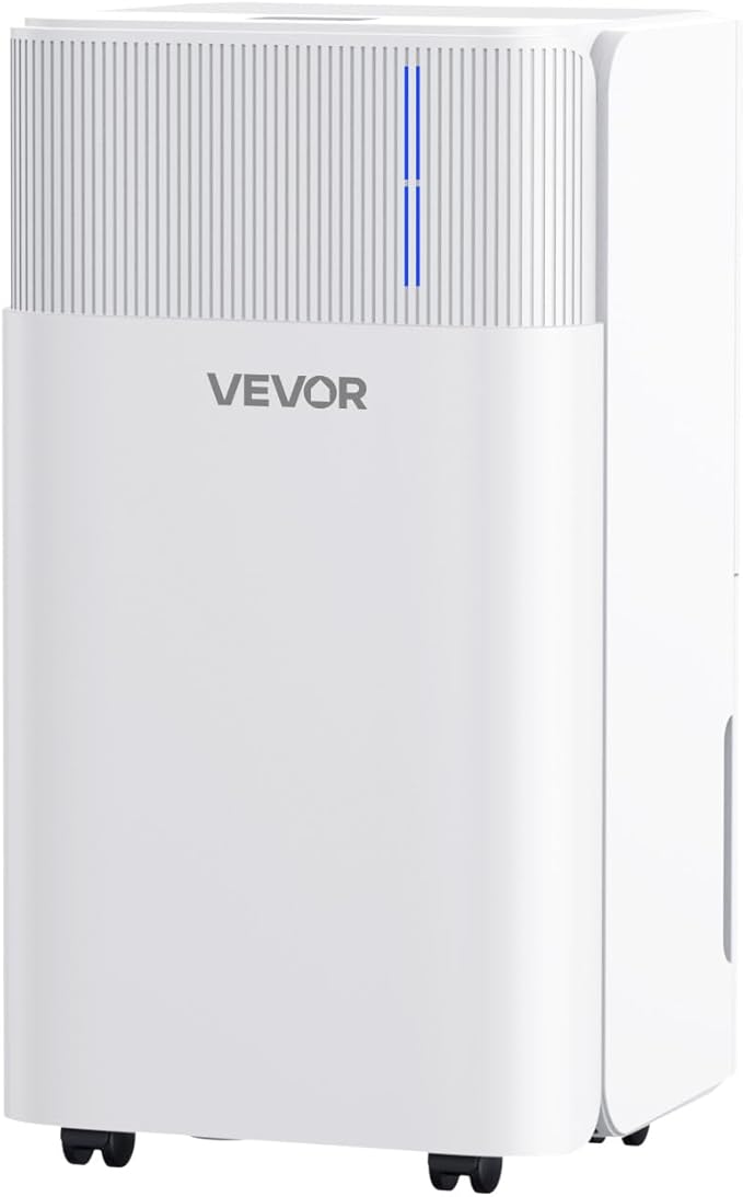 VEVOR 30 Pints Dehumidifier for Home & Basement, 1500 Sq.Ft Large CoverageDrain - Image 9