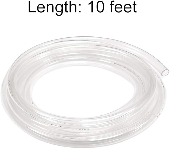 Eastrans Clear Vinyl Tubing Flexible PVC Tubing, Hybrid PVC Hose, Lightweight - Image 6
