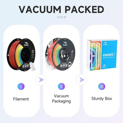 Creality 3D Printer Filament, PLA Plus Filament 1.75mm Deep Red, PLA Pro - Image 7