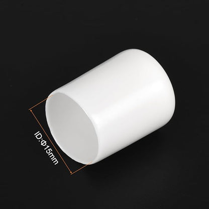 uxcell 20pcs Rubber End Caps 15mm ID Vinyl Round End Cap Cover Screw Thread - Image 3