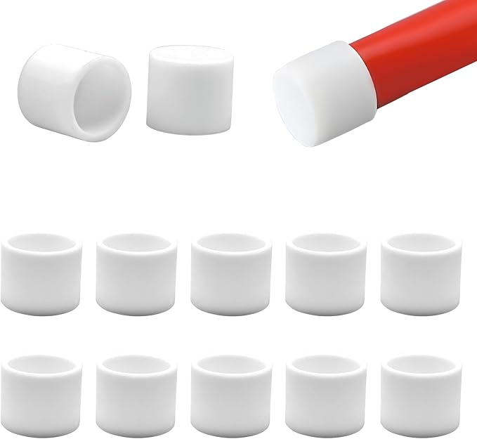 7/8" Silicone Chair Leg Floor Protectors, Rubber Chair Leg Caps, Non-Slip by EASYEAH