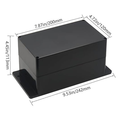 Junction Box IP65 Waterproof ABS Plastic Electrical Project Case Power Junction - Image 2