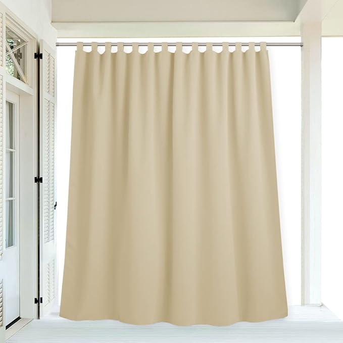 RYB HOME Extra Wide Outdoor Curtains by RYBHOME