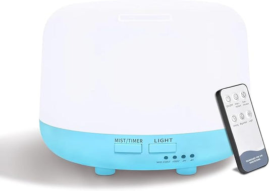 300ML Air Diffuser for Essential Oils, Ultrasonic Aromatherapy Diffuser by CHOUWEEK