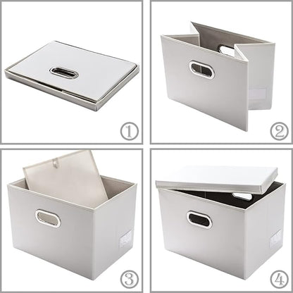 PRANDOM Large Stackable Storage Bins - Image 5