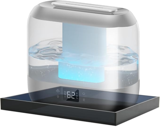 Acrylic Humidifiers Tray for Dreo Humidifier HM311 4L Tank, Leak-Proof Tank for by Homakover