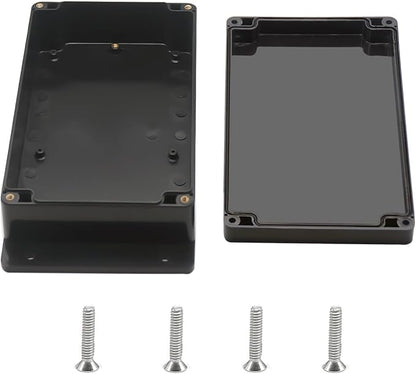 Outdoor Waterproof Junction Box IP67 Project Box ABS Black Electrical Boxes by Otdorpatio